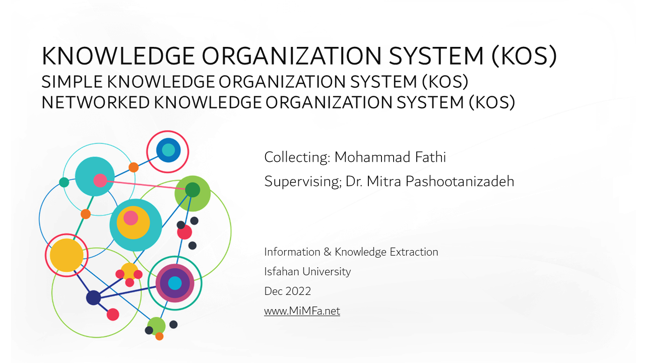 Knowledge Organization System (KOS)